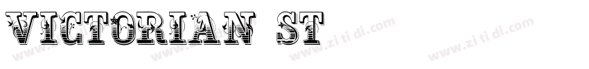 Victorian St字体转换